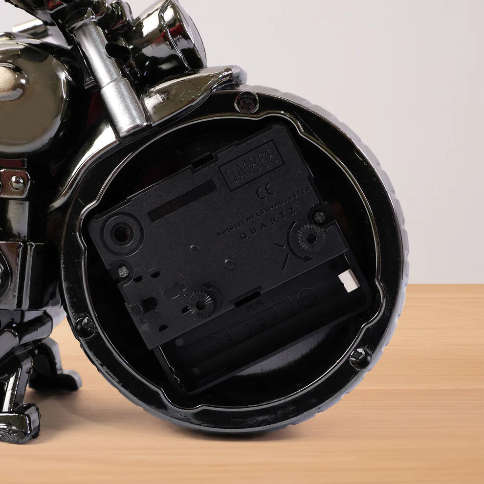 Motorcycle Alarm Clock – Stylish Table Clock for Home Decor