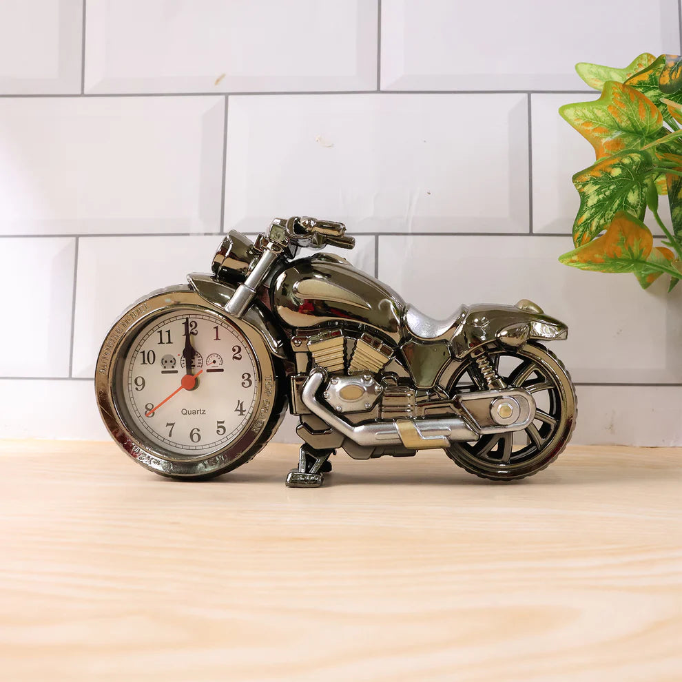 Motorcycle Alarm Clock – Stylish Table Clock for Home Decor