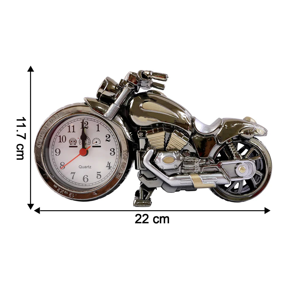 Motorcycle Alarm Clock – Stylish Table Clock for Home Decor